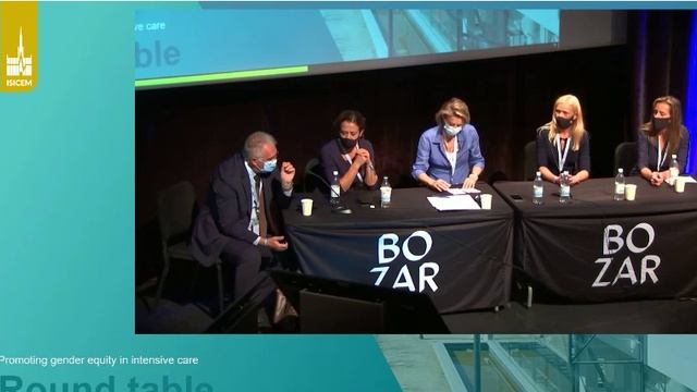 Promoting gender equity in intensive care (ISICEM 2021 aug-sept)