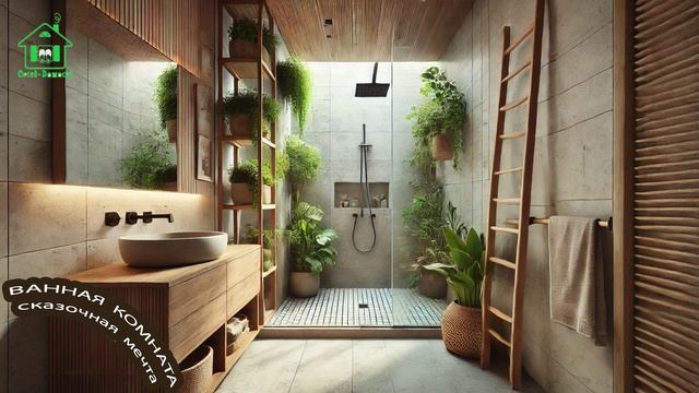 Дизайн ванной комнаты 🛁 Стиль и красота мечты❣️Фото идеи выпуск (5)