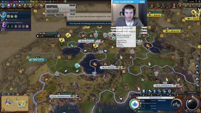 Civ 6 RaF Game 47: Scotland (SP Deity) Part 11