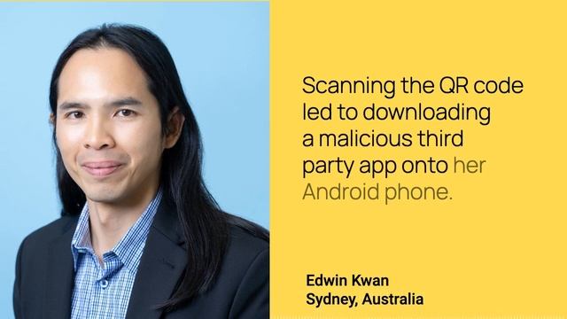 Financial Scams using QR Codes on the Rise. May 16, 2023 story by Edwin Kwan