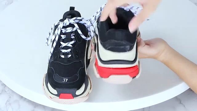 WOMEN-LACIE Lace Up Mixed Color Platform Sneakers - JESSICABUURMAN