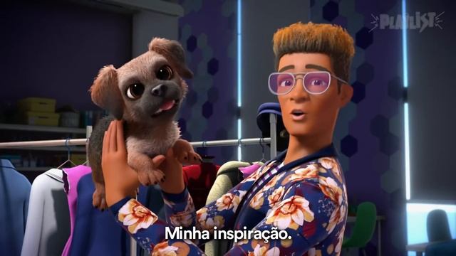 Conheça o Rafa 👗🐶 (De "Barbie™ Big City Big Dreams"/Cena Legendada)