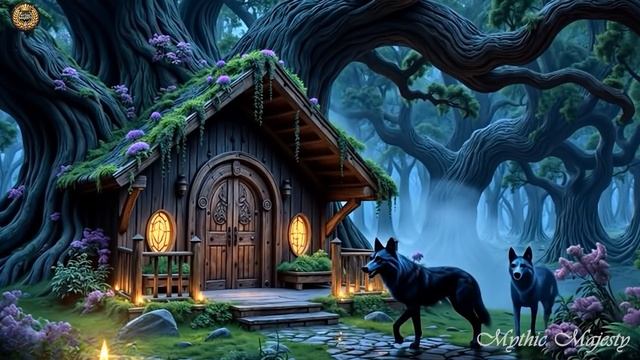 LUMINARA - Land of the Night Elves ｜ Elven Sanctuary & Forest Fantasy Ambience