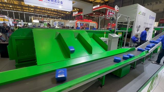 CeMAT Asia 2024. Вертикальный Crossbelt Sorter