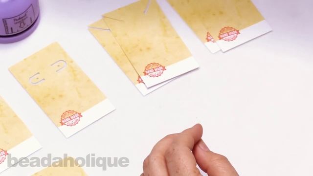 Make Your Own Jewelry Display Cards with Easy Cards by Packasmile