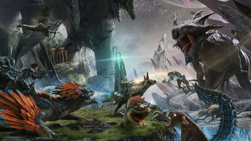 Играю в Ark: Survival Evolved