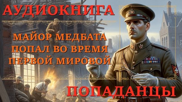 АУДИОКНИГА|ПОПАДАНЦЫ: МАЙОР МЕДБАТА ПОПАЛ ВО ВРЕМЯ ПЕРВОЙ МИРОВОЙ