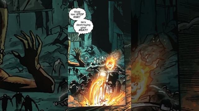 ¿Qué tan fuerte es Ghost Rider Zombie? #Shorts