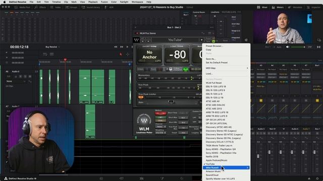 My Go-to Audio Mastering Plugins For DaVinci Resolve 19!