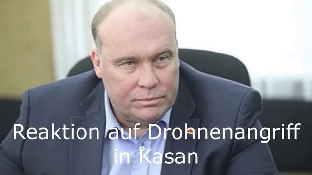 Reaktion auf Drohnenangriff in Kasan