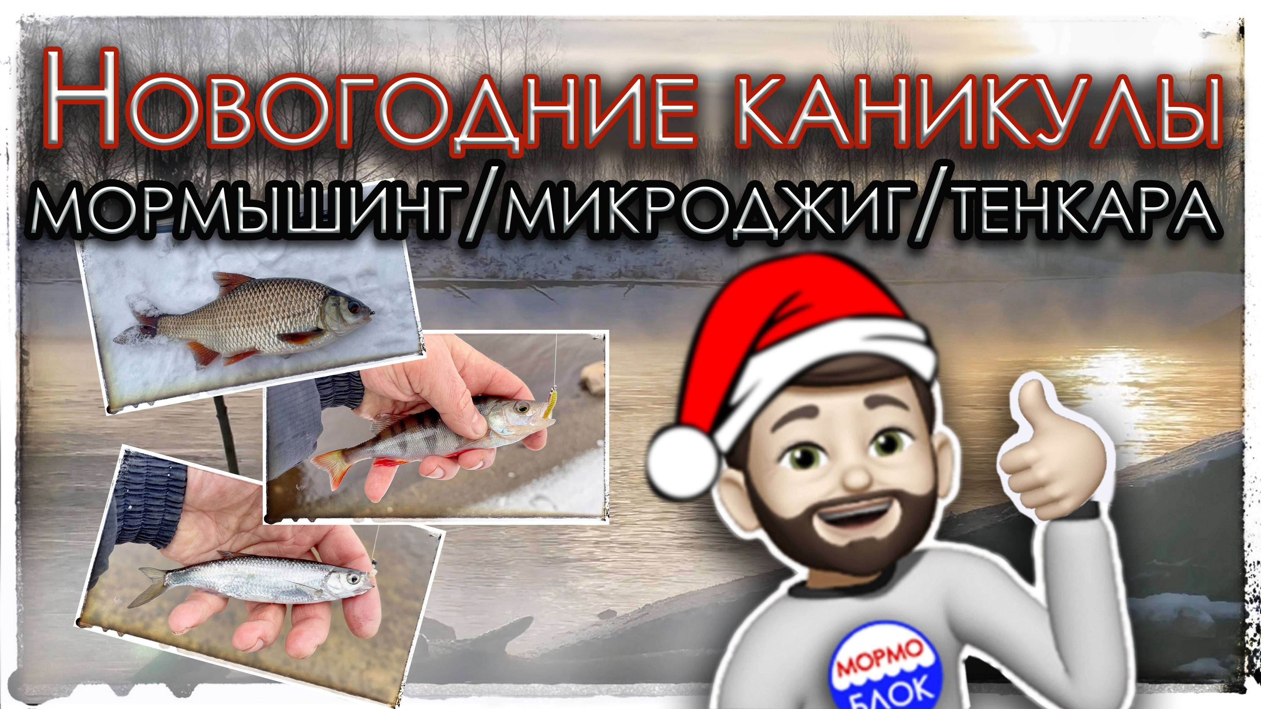 Новогодние каникулы. Микроджиг. Мормышинг.Тенкара