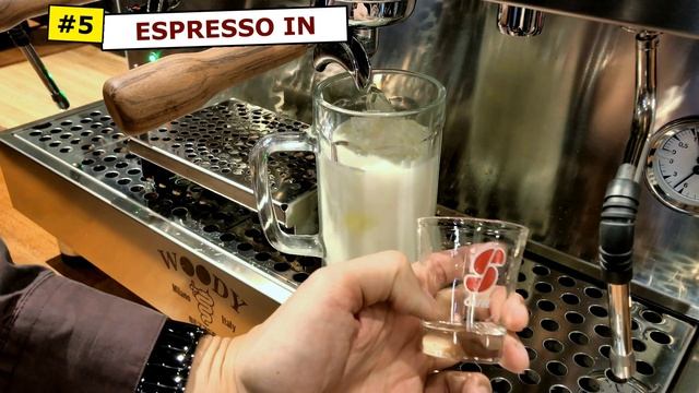 (164) How To Make Ice Latte in 5 steps on Bezzera Espresso Machine, How to Iced Latte or Cold Latte