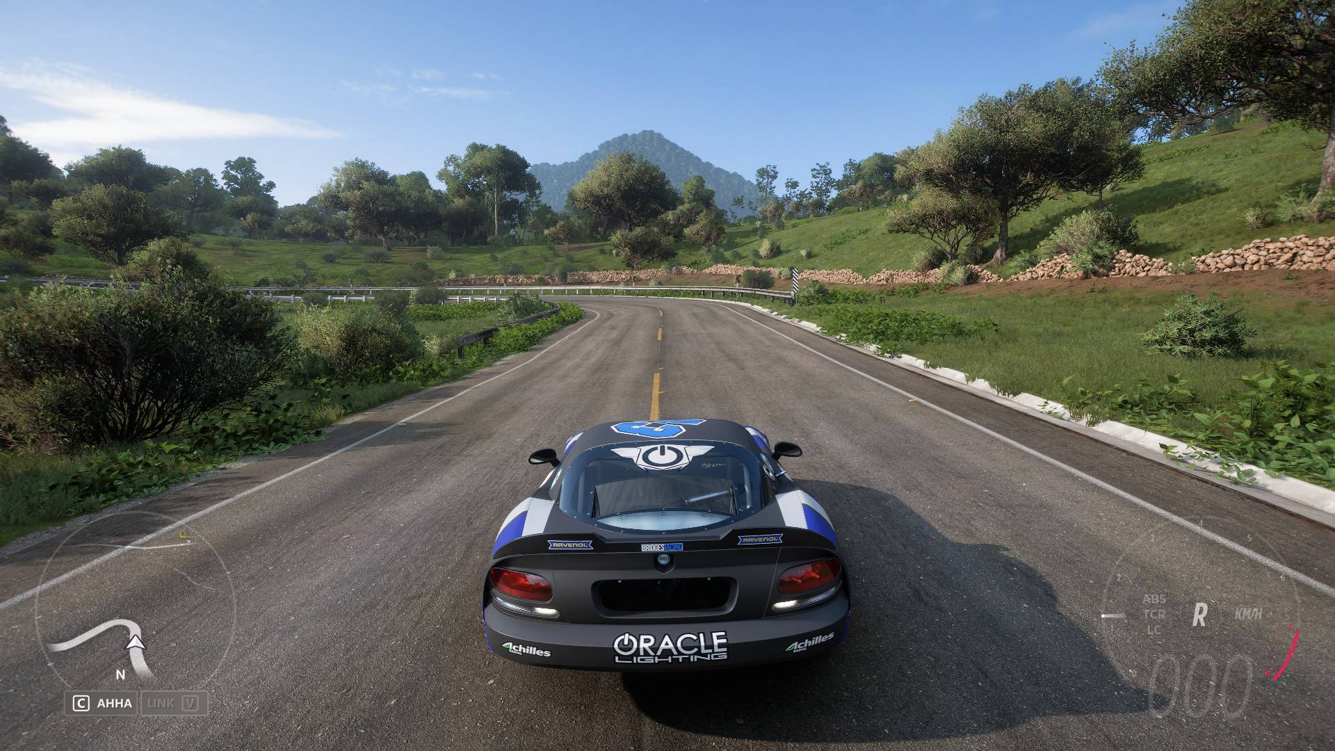 Forza Horizon 5 проходим трассу на Dodge Viper SRT10 #1