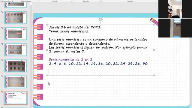 MATEMATICAS, COMPARACION DE NUMEROS DEL 20 AL 30 & SERIES NUMERICAS, 1ER GRADO, 26 DE AGOSTO