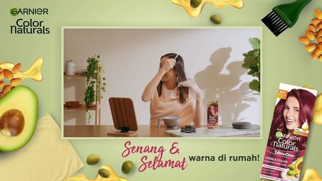 Warnakan rambut di rumah sahaja, sekarang lebih senang!