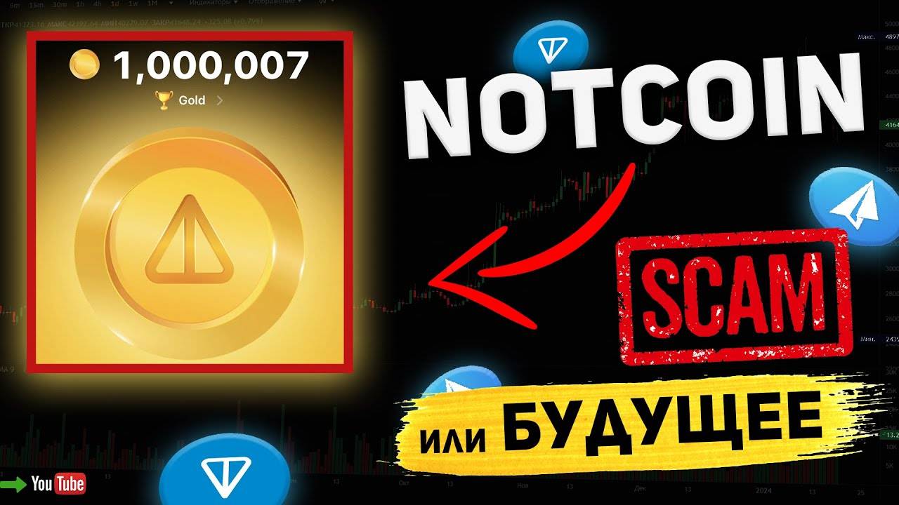 NOTCOIN - РАЗБОР ТОКЕНА! Стоит ли тратить время?