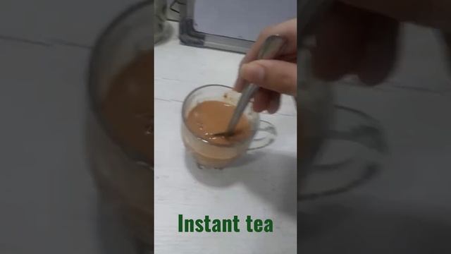 Instant Tea Just mix the sachet into hot water #instant #tea #girnar #lemongrass #tea #barsaat