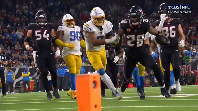 Mixon's pylon-dash TD on fourth down ices Texans' wild-card win