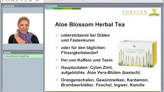 Aloe Blossom Herbal Tea