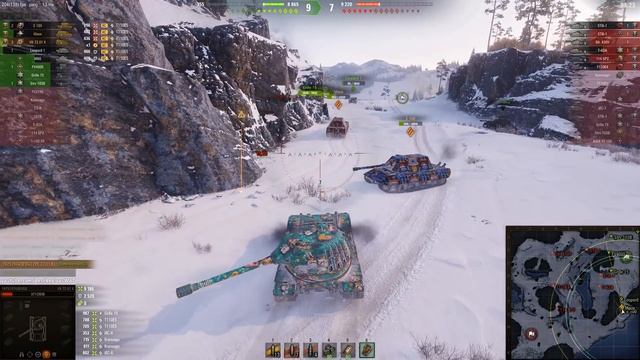 Мир танков. WOT. Бой на VK 72.01 (K). Взял 4 фрага и 13.2К урона