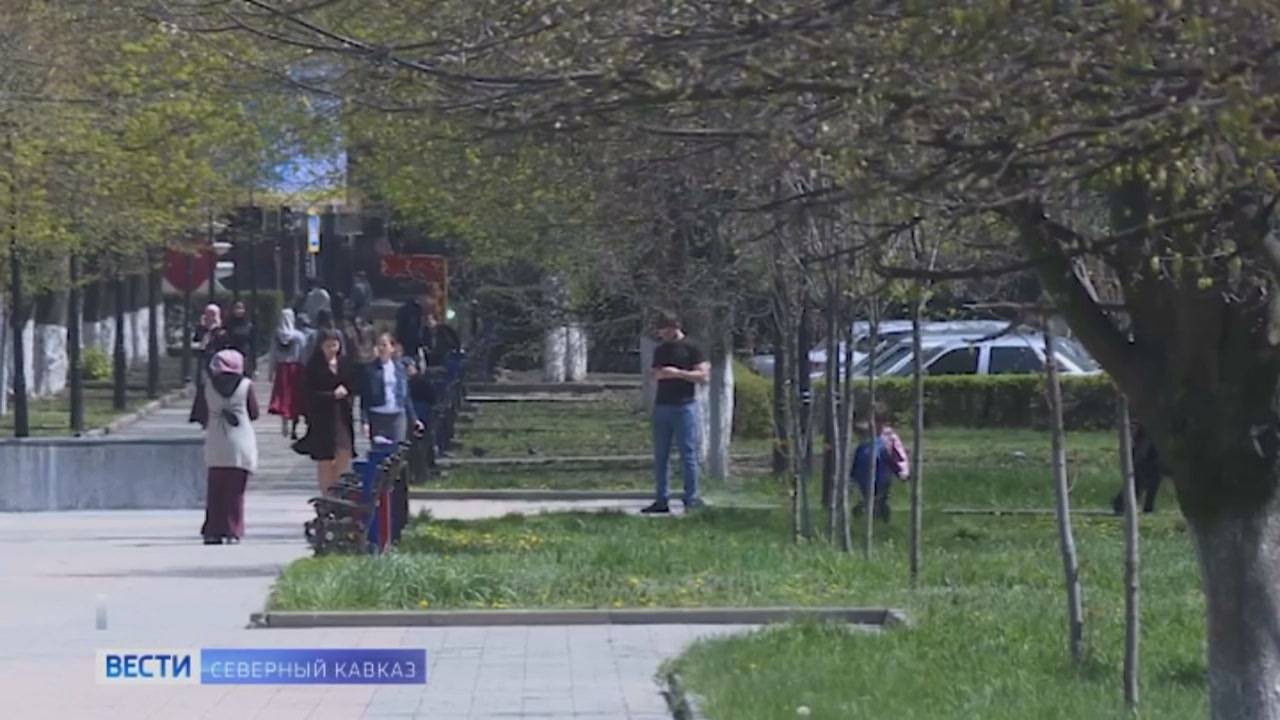В Назрани обновляют Аллею Победы