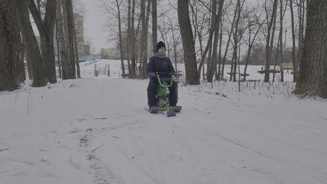 Электроснегокат.