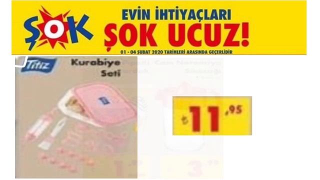 ŞOK'ta Bu CUMARTESİ  | Şahane ÜRÜNLER [  Şok 1 Şubat 2020 ]