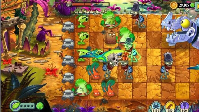 Динобот. PVZ 2 зомбосс пройден ✅