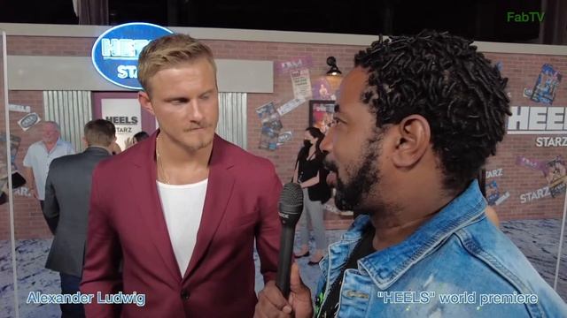 Alexander Ludwig at "HEELS" world premiere