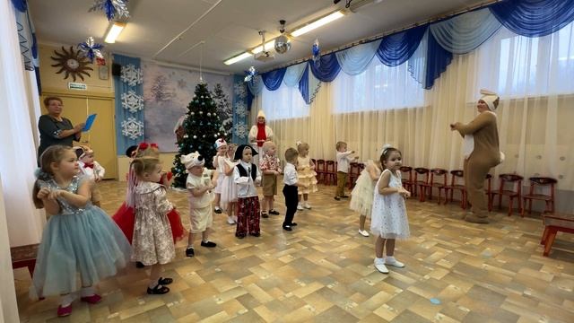 Новый год младшая группа «Рябинка»