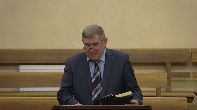 Вечернее воскресное богослужение 8 декабря 2024 г.