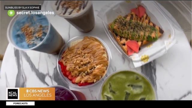 Sunbliss Cafe of Anaheim Hills  shares some drink specialties