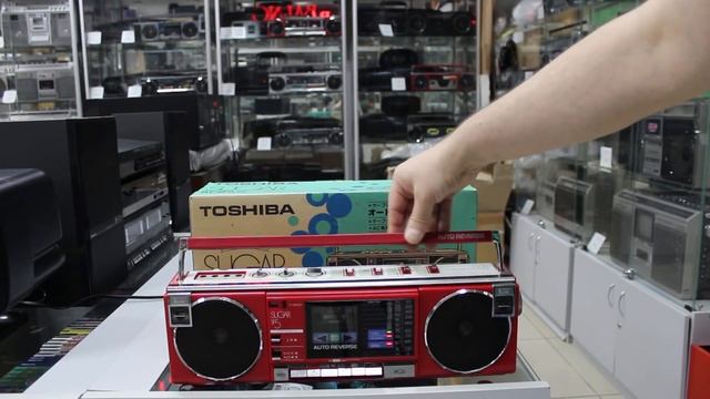 vintagemoscow  магнитола toshiba sf 5