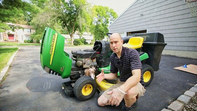 How to Change Oil on John Deere Lawn Tractor     DaVinci Resolve 17 Crash Course Final Video