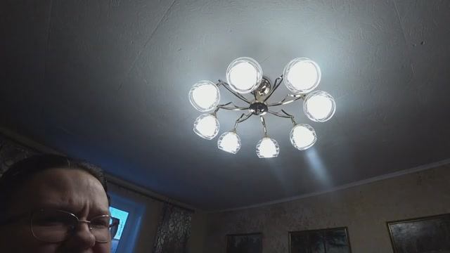 Замена люстры в комнате