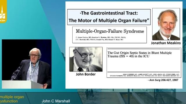 THE MULTIPLE ORGAN DYSFUNCTION SYNDROME J.C. Marshall (ISICEM 2021 aug-sept)