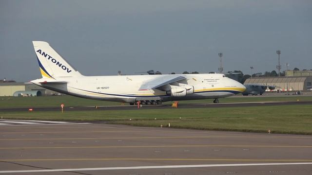 Double Antonov Action! | Antonov 124 & Antonov 74 at RAF Brize Norton | 4K