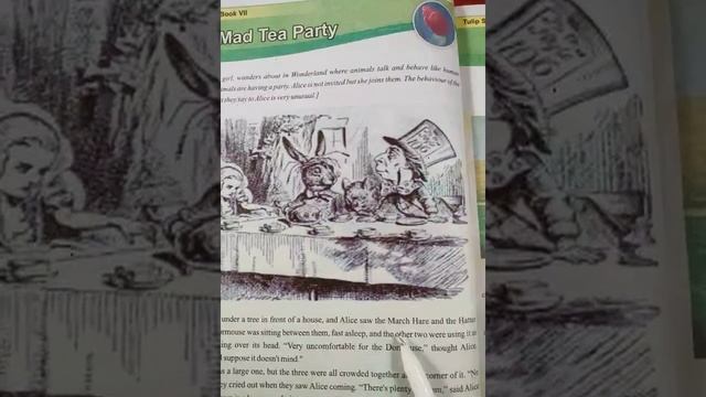 A mad tea party by Mudasir Ahmad for class 7