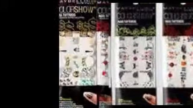 At Dollar Store NOW: Maybelline Color Show Nail Tattoos