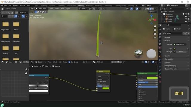 9. Creating a Grass Shader