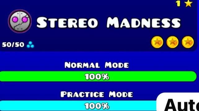 я создал свой авто уровень 😱 geometry dash