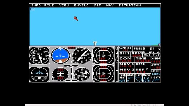Flight Simulator II - 1986 - Amiga