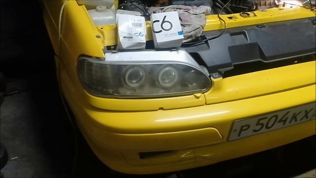 купил Led Лампы C6 H7 на ваз 2108