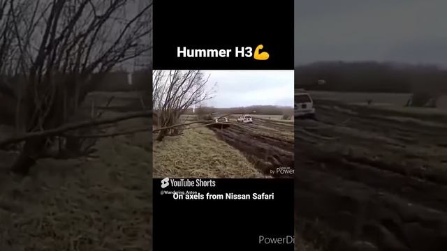 Hummer H3 на бездорожье