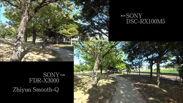 FDR-X3000 with Zhyiun Smooth Q test2