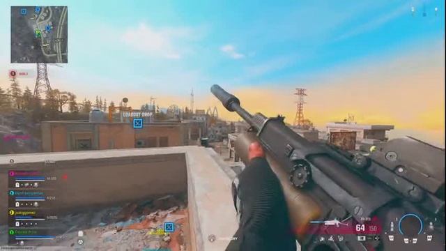2 Сумашедший Call of Duty Warzone: идеальные выстрелы MCPR-300 в Урзикстане  🖤🎥