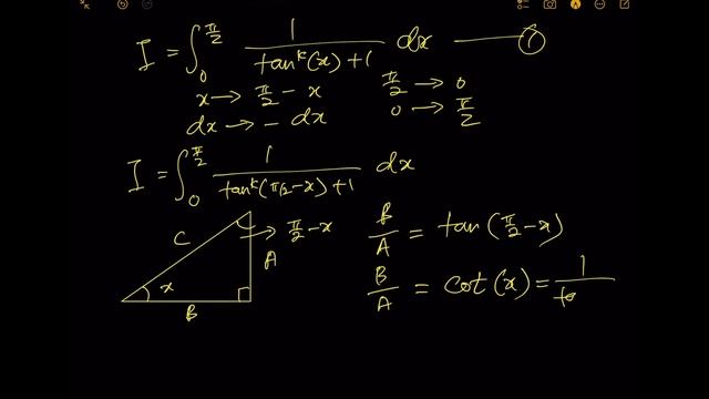 ∫1/(tan√⁽²⁰²⁰⁾ (x) + 1) dx [0, π/2].  MIT Integration Bee 2020, Question 15, Qualifying Exam.