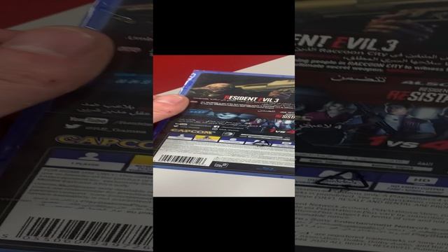 Диск PS4 Resident Evil 3