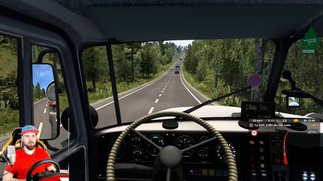 УРАЛ ТАЩИТ 100 ТОНН? - СУРОВАЯ РОССИЯ ETS 2