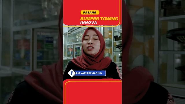 PEMASANGAN BUMPER TOWING INNOVA #shorts #shortsfeed #short  #fyp